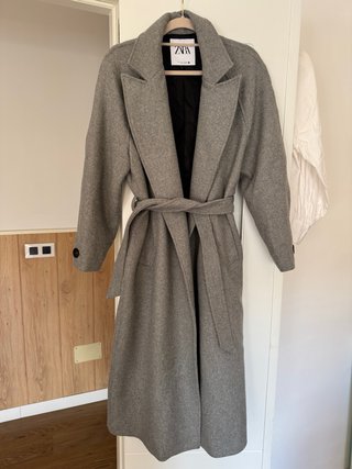 Abrigo Zara Gris