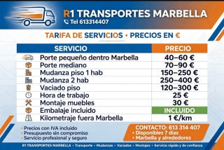 Transporte Marbella económico