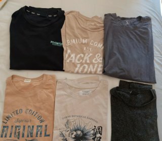 Lote de 6 Camisetas Talla M