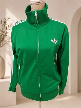 Adidas Originals track jacket Firebird green M...