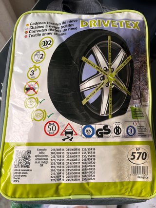 Cadenas Textiles de Nieve Drivetex N.º 570