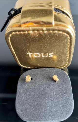 Pendientes Tous niña oro