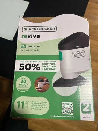 Lijadora de Detalle Black+Decker(No Negociable)