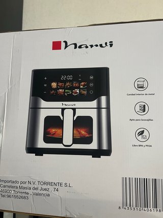 Freidora de Aire Narvi 8 Litros