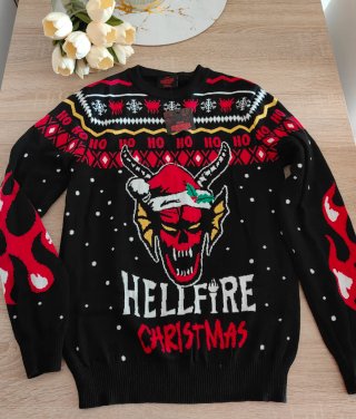 Jersey Navideño Stranger Things Hellfire