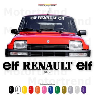 Kit Vinilos RENAULT elf parasol Clio Megane R5