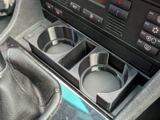 Portavasos doble BMW Serie 5 E39 consola