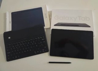 Samsung Galaxy Tab S8+ con Funda Teclado