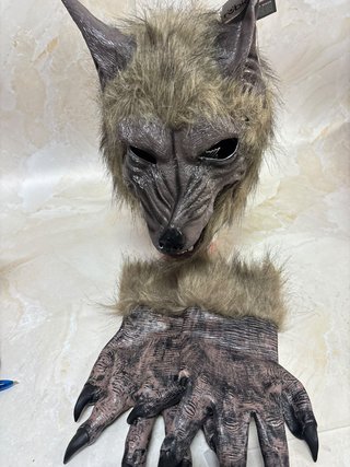 Set Máscara y Garras de Hombre Lobo