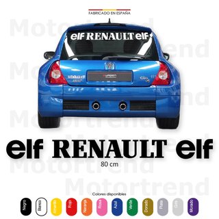 Kit Vinilos RENAULT elf parasol Clio Megane R5