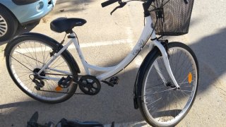 Bicicleta Urbana City 20 Blanca