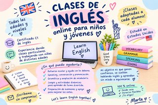 Clases de inglés online para niños