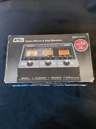 Pedal Zoom G3 Guitar Effects & Amp Simulator