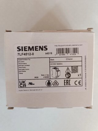 Interruptor Horario Siemens 7LF4512-0