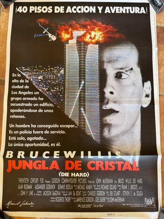Locandina originale del film Die Hard