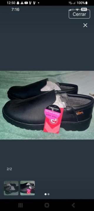 Zapatos de trabajo Dian negros