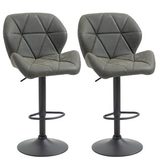 Conjunto de 2 Taburetes Altos de Cocina Modernos c