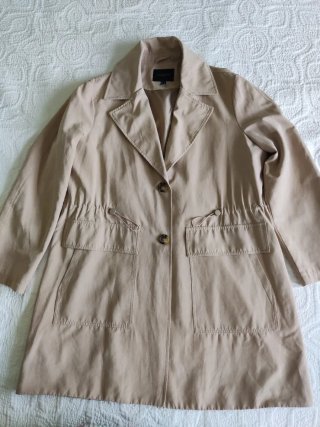 Gabardina Mujer Color Camel
