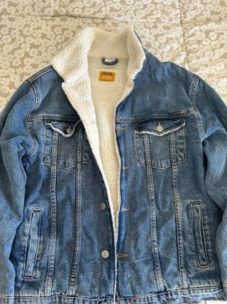 Chaqueta Vaquera con Borrego Zara