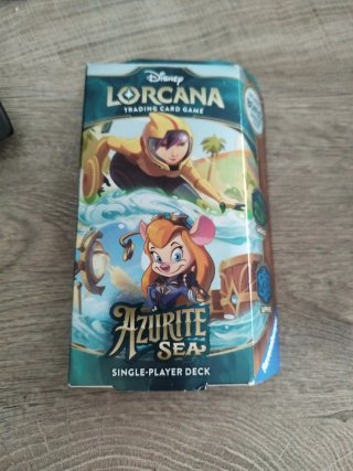 Disney Lorcana Azurite Sea Single-Player Deck