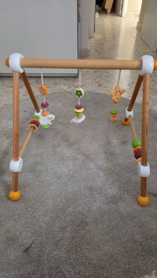 Arco de Actividades de Madera para Bebé