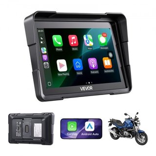Pantalla táctil para moto de 7 pulgadas, GPS, IP67