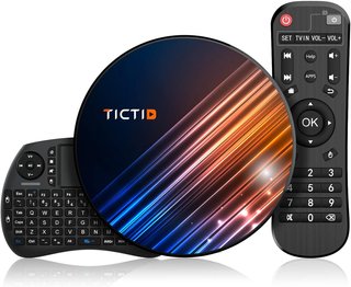 Android TV Box 4GB RAM + 128GB 4K con Mini teclado