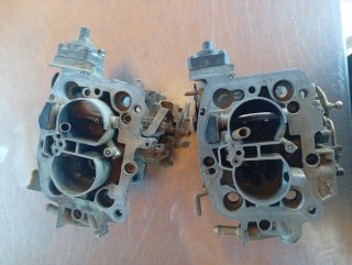 2 Carburadores Solex Doble Cuerpo para Piezas