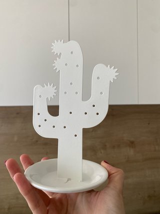 Joyero Organizador de Pendientes Cactus
