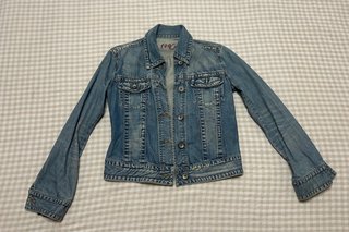 Chaqueta Vaquera Desgastada