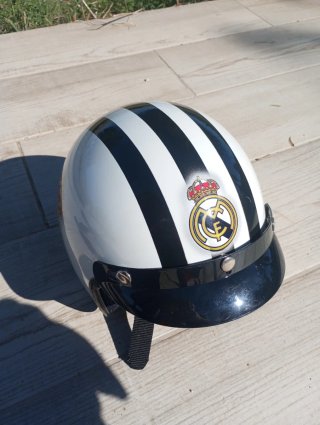 Casco de Moto Real Madrid