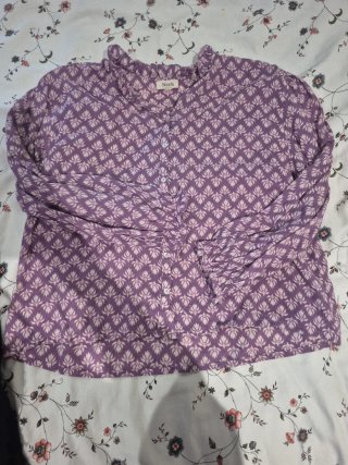 Camisa Nicoli Estampada Talla M