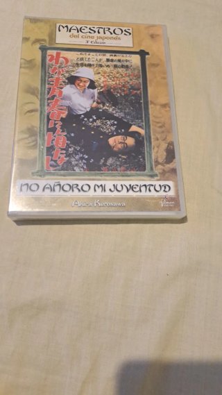 DVD No añoro mi juventud - Akira Kurosawa