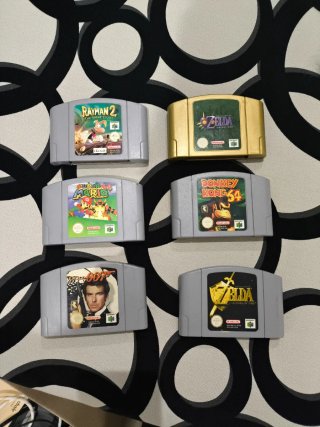Lote 6 Giochi Nintendo 64 anche separatamente