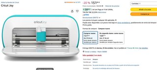 Máquina de corte Cricut Joy