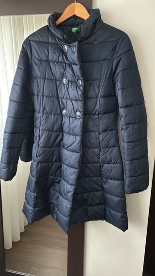 Plumífero Benetton Azul Marino