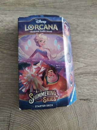 Disney Lorcana Shimmering Skies Starter Deck
