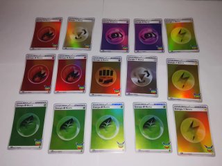 Lote 15 Cartas Energía 30 Aniversario Pokémon