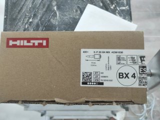 Clavos Hilti X-P 20 B4 MX (217 unidades)