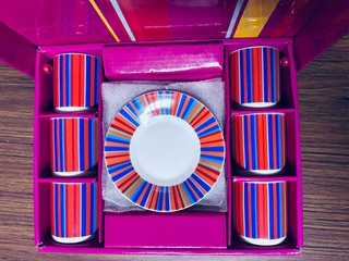 Juego de Café Multicolor