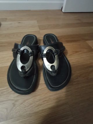 Sandalias Negras Comfeet