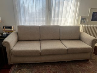 Sofá de 3 plazas beige