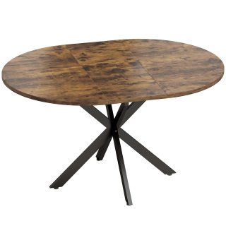 Mesa de comedor extensible para 4–6 personas, con