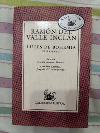 Luces de bohemia: esperpento