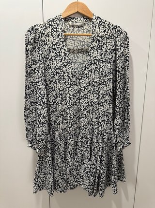 Vestido Zara Estampado Talla XS