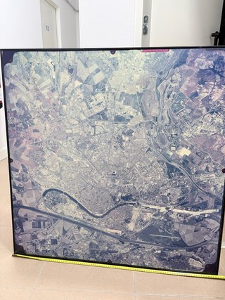 Cuadro Mapa de Sevilla