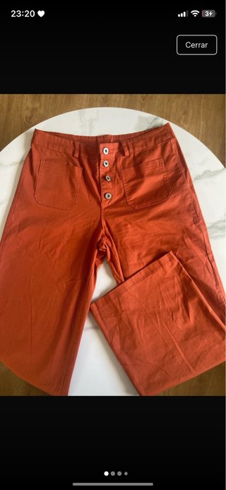 Pantalón Ancho de Campana