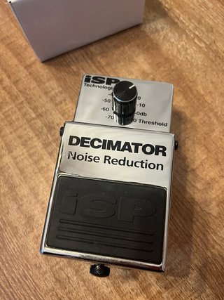 ISP Decimator Noise Reduction Pedal