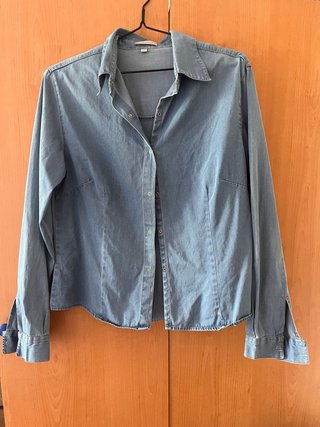 Camisa vaquera azul