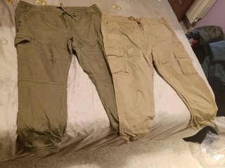 Varios Pantalones Cargo Talla Grande